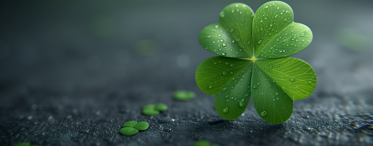 Myshoun trebol - emblema irlandés